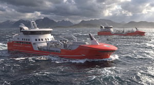 Live fish carrier NES newbuild Zamakona-Photo credit-NSK Ship Design