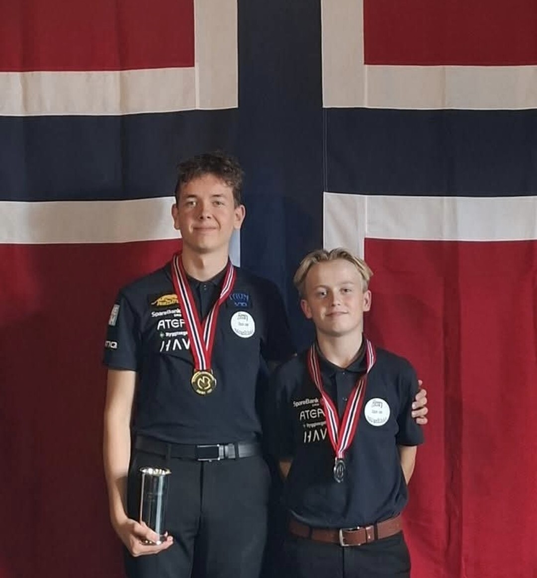 Robin Hauge Pettersen og Arjan Kvalsund Hansen